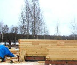 Брус 180х200 мм - модель 2