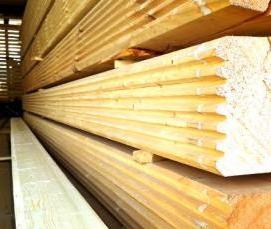 Брус 200х200х6000 мм - тип 3