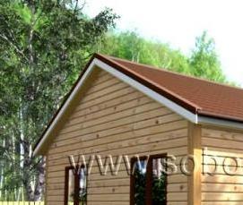 Брус 400 мм - тип 3