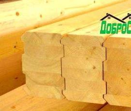 Брус хвойных пород - вариант 1