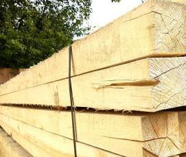 Брус Хвоя 100х100х6000 мм - модель 1