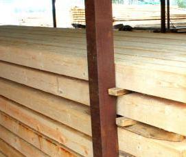 Брус Хвоя 100х100х6000 мм - модель 4