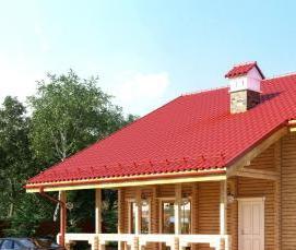 Брус клееный профильный - тип 2