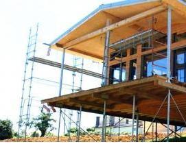 Брус на винтовых сваях - тип 3