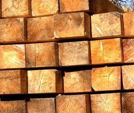 Брус обрезной лиственница - тип 3