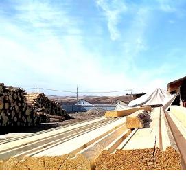 Брус ПВХ - модель 4