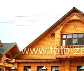 Брус резной деревянный - модель 3