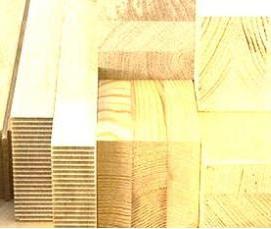 Брус сращенный строганный - вариант 1