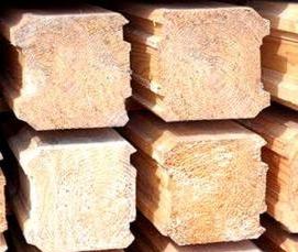 Брус сухой 100х100 мм - тип 4