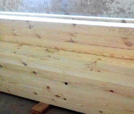 Брус сухой 100х200 мм - вариант 4