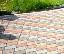 Брусчатка 200х100х70 - вариант 4