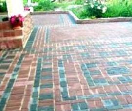 Брусчатка кирпичик серый 100х200х60 - тип 1