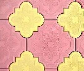 Брусчатка тротуарная клевер - вариант 4