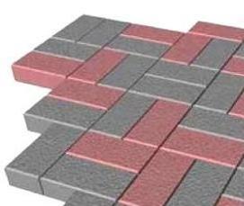 Брусчатка вибропрессованная - вариант 4