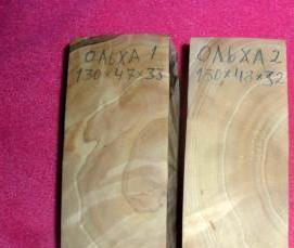 Брусок Береза - модель 1