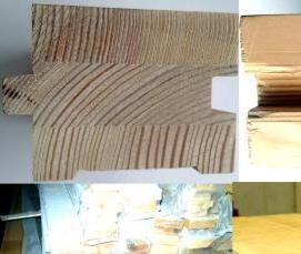 Брусок Сосна 40х40 мм - вариант 3