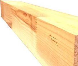 Брусок строганный 100х50 мм - тип 2