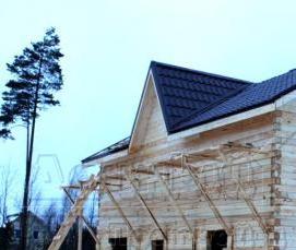 Брусовый сруб - модель 1