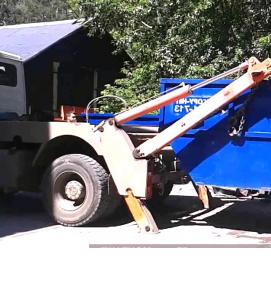 Бункер под вывоз мусора - вариант 4