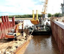 Бурокасательные сваи - вариант 4