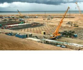 Бурокасательные сваи - вариант 2