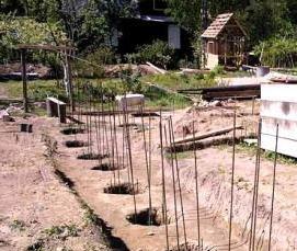 Буронабивные сваи - вариант 2