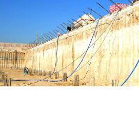 Буросекущие сваи - модель 1