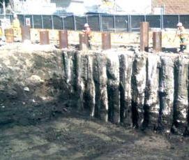 Буросекущие сваи - модель 4