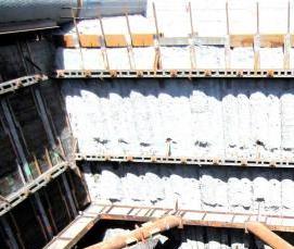 Буросекущие сваи - модель 3