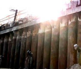 Буросекущие сваи - модель 2