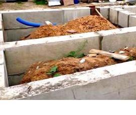 Бутобетонный ленточный фундамент - модель 3