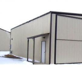 Быстровозводимые склады из металлоконструкций - тип 2