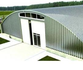 Быстровозводимые сооружения из металлоконструкций - модель 1