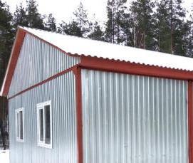 Бытовка 1.5 на 1.5 метра - тип 2