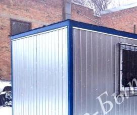 Бытовка 2.5 на 4 метра - вариант 1