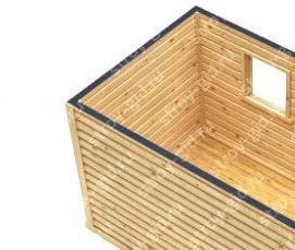 Бытовка 3 на 4 метра - модель 4