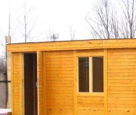 Бытовка большая зимняя - вариант 4