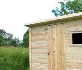 Бытовка дачная 3 на 4 метра - модель 3