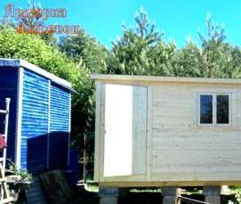 Бытовка дачная эконом - тип 1