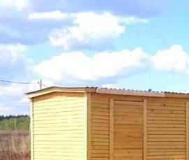 Бытовка дачная эконом - тип 4