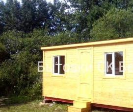 Бытовка дачная распашонка - тип 3