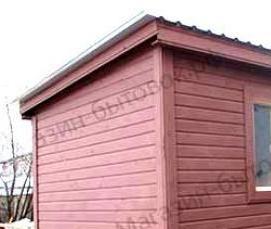 Бытовка дачная распашонка - тип 2