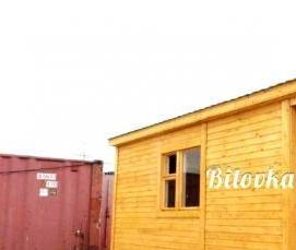 Бытовка дачная с крыльцом - тип 3