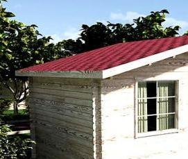 Бытовка дачная утепленная с туалетом и душем - модель 2