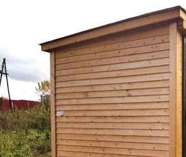 Бытовка деревянная бу - вариант 4