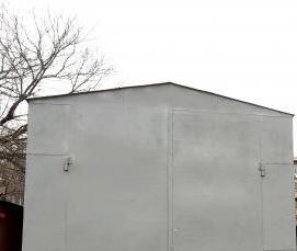 Бытовка гараж металлический - вариант 1