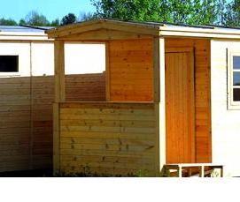 Бытовка гостевой домик - тип 4