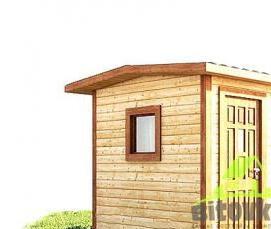 Бытовка из доски - модель 3