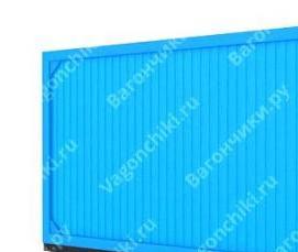 Бытовка на шасси - вариант 4