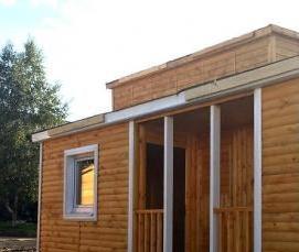 Бытовка под душ и туалет - тип 1